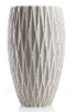 Gray ribbon texture FiberStone pot